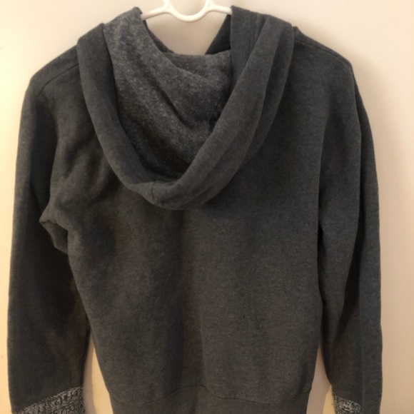 Hoodie with sweater cuffs - Picture 4 of 4